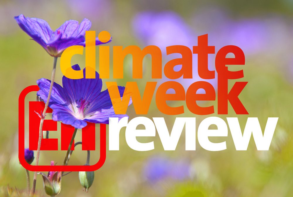 Climate Week En Review, March 20, 2020