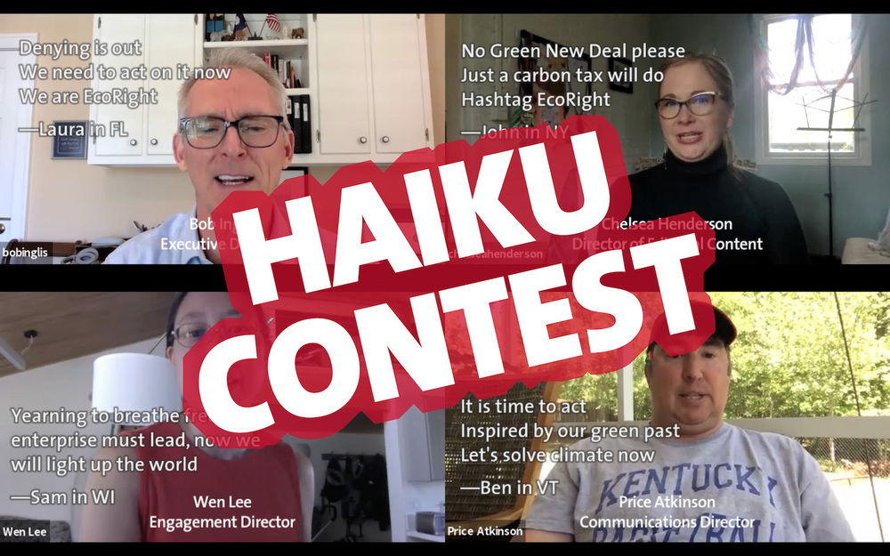 EcoRight Haiku Contest