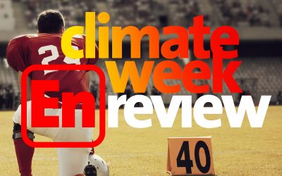 Climate Week En Review, October 9, 2020