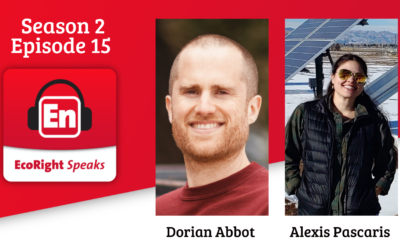 EcoRight Speaks, season 2, episode 15: Professor Dorian Abbot and researcher Alexis Pascaris