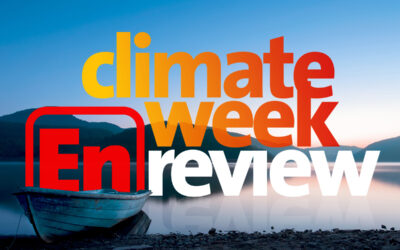 Climate Week En Review, August 27, 2021