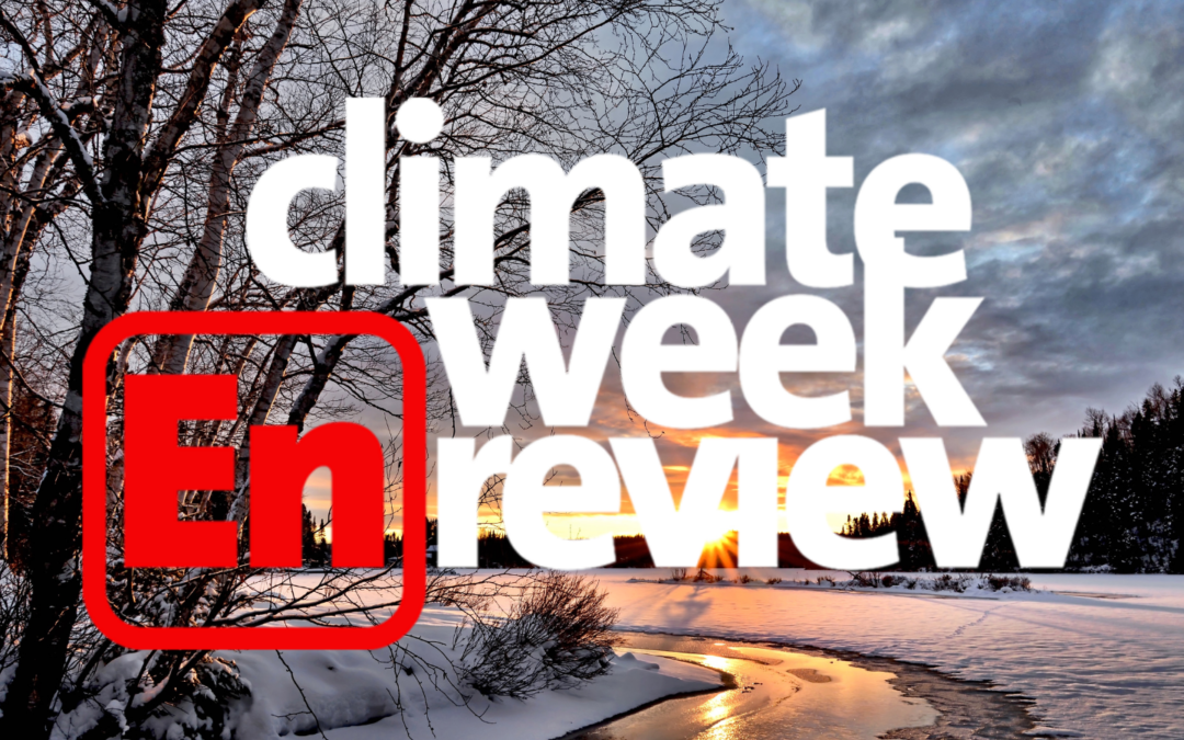 Climate Week En Review: January 27, 2023