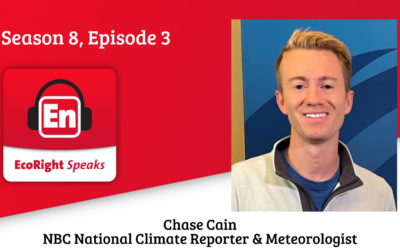 EcoRight Speaks, Season 8, episode 3: NBC National Climate Reporter Chase Cain