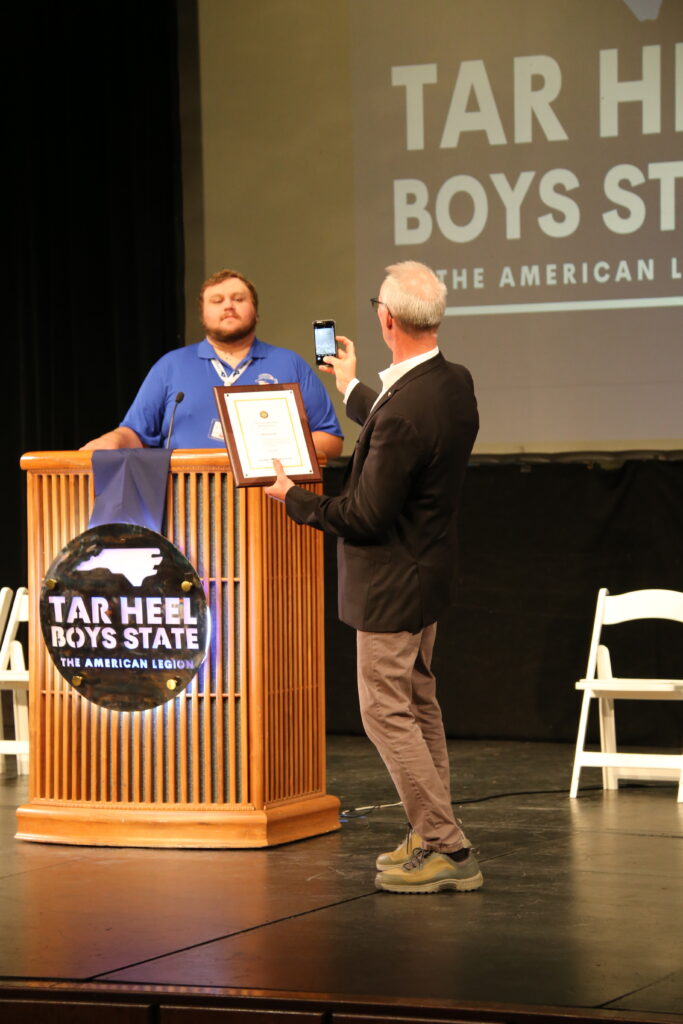 Bob Inglis speaking at Tarheel Boys State, NC