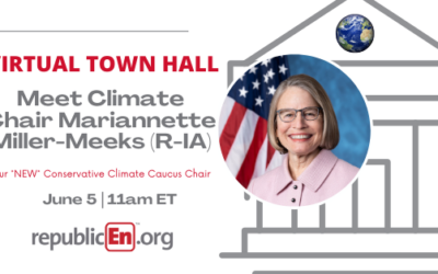 *Virtual Town Hall* Meet Climate Chair Mariannette Miller-Meeks