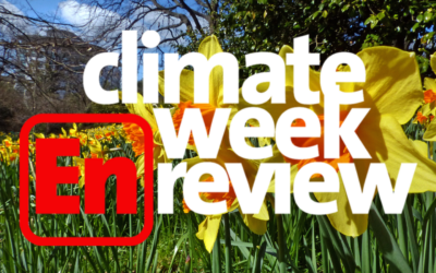 Climate Week En Review: Spring Cleaning