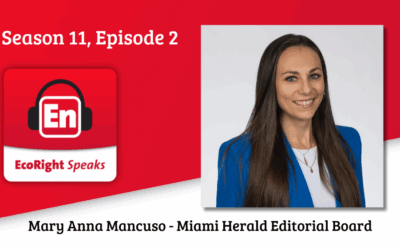 EcoRight Speaks, Season 11, Episode 2, featuring Mary Anna Mancuso, Miami Herald Editorial Board Member