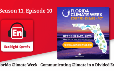 The EcoRight Speaks brings Florida Climate Week to its listeners