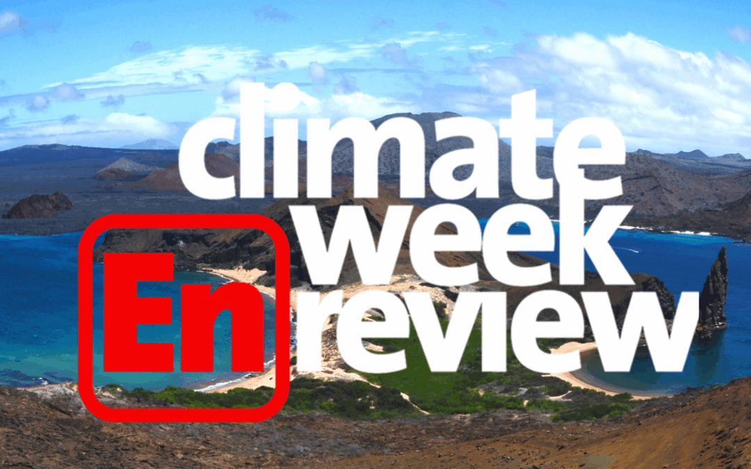 Climate Week En Review: Almost On Island Time