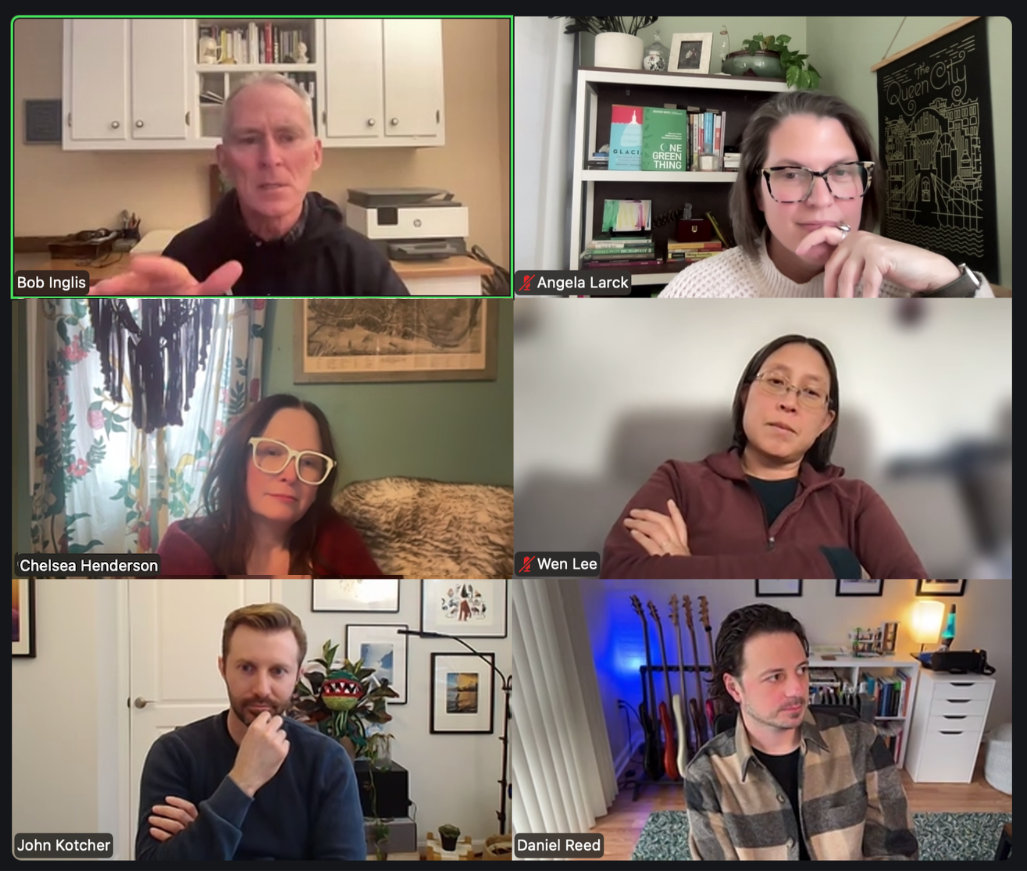 Angela Larck at the 2025 Ohio River Valley Climate Change and Health Conference