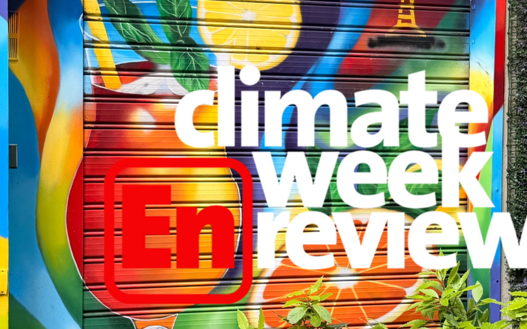 Climate Week En Review: When in Rome…
