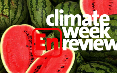 Climate Week En Review: These Are Days