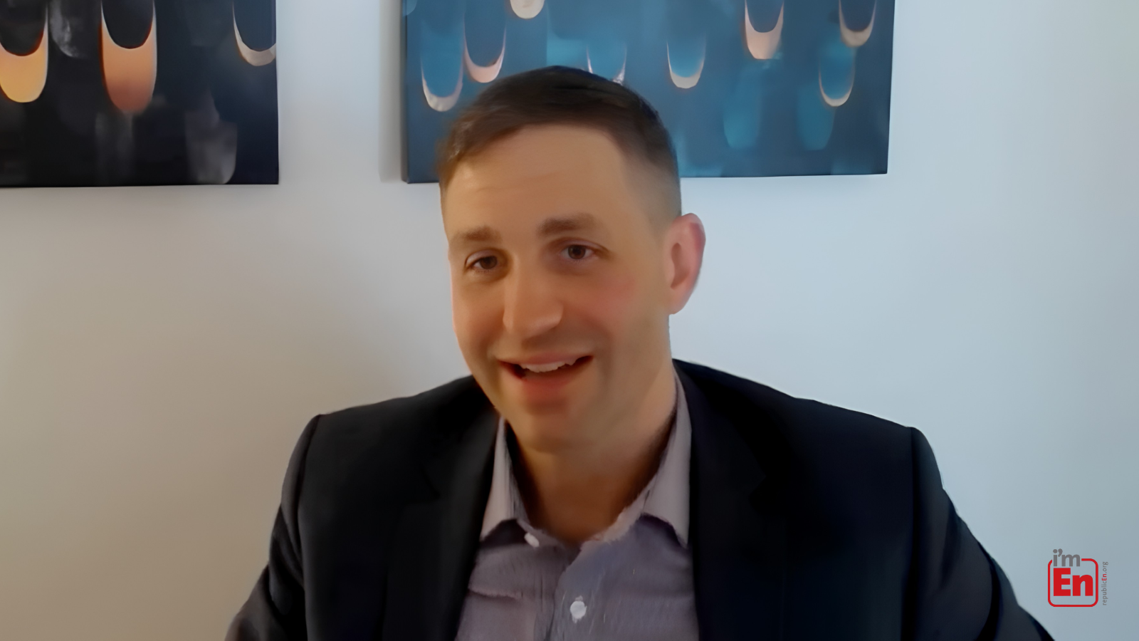 Evan Belser, Deputy General Counsel at Ford Motor Company, speaks during a republicEn webinar on American manufacturing, innovation, electric vehicles, and competition with China.