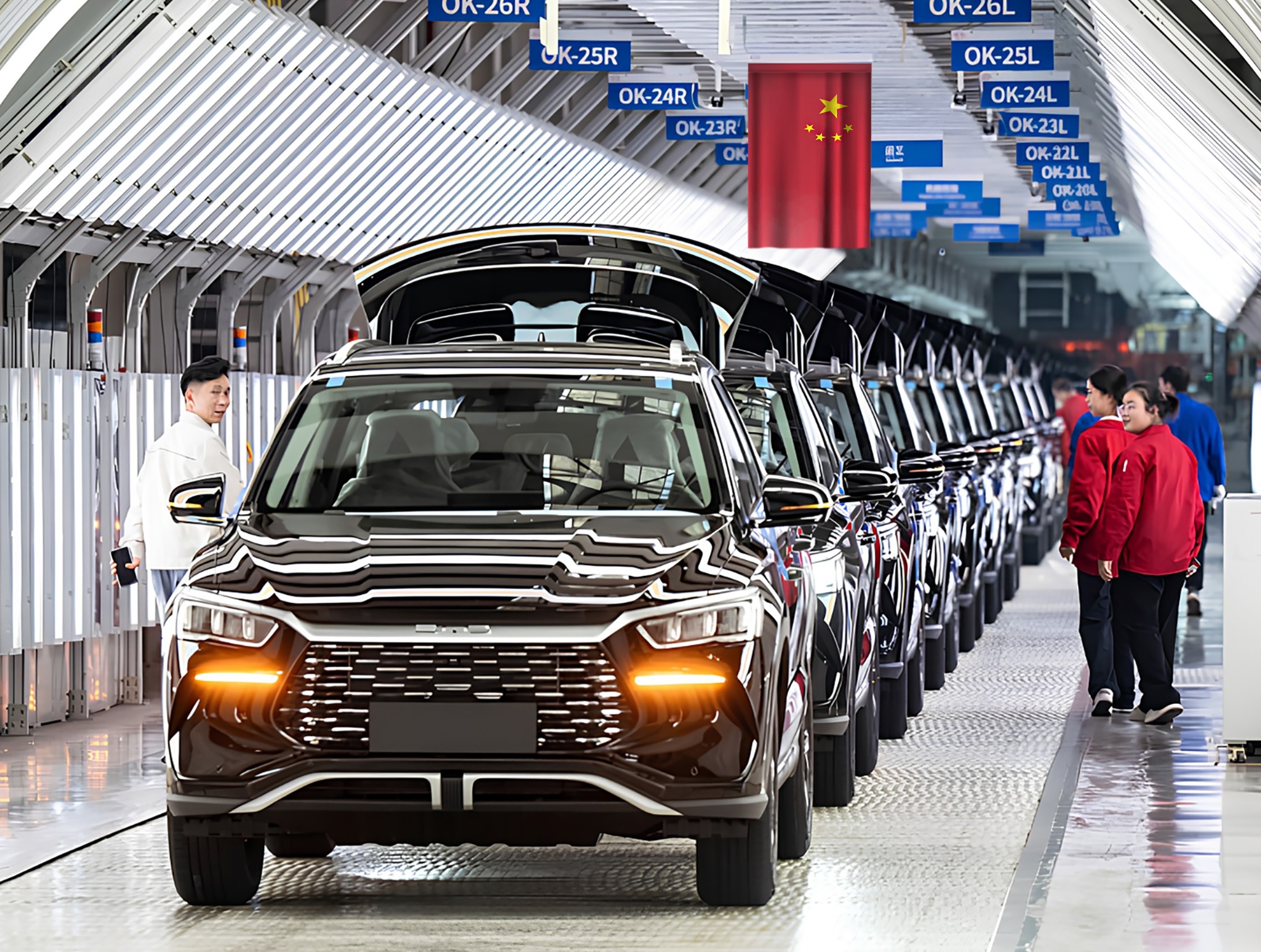 BYD factory